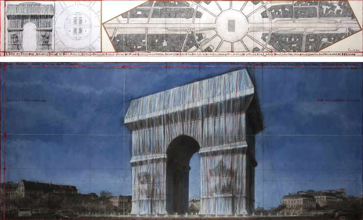 Christo’s Wrapping of Paris Arc de Triomphe Delayed Due to COVID-19