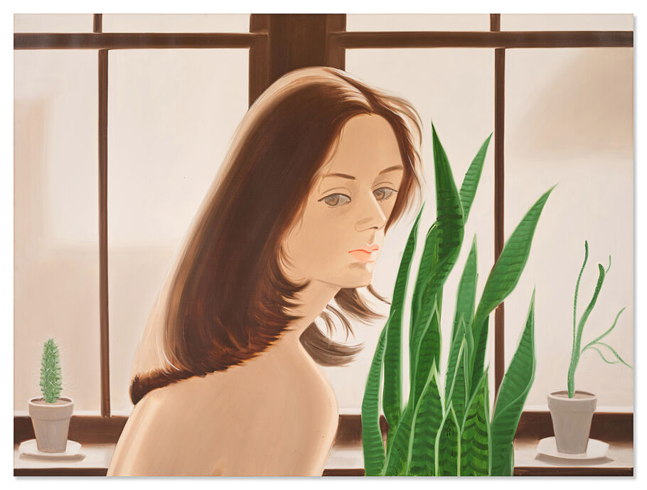 Abrams Collection Alex Katz, Joan (1974). Courtesy Sotheby’s