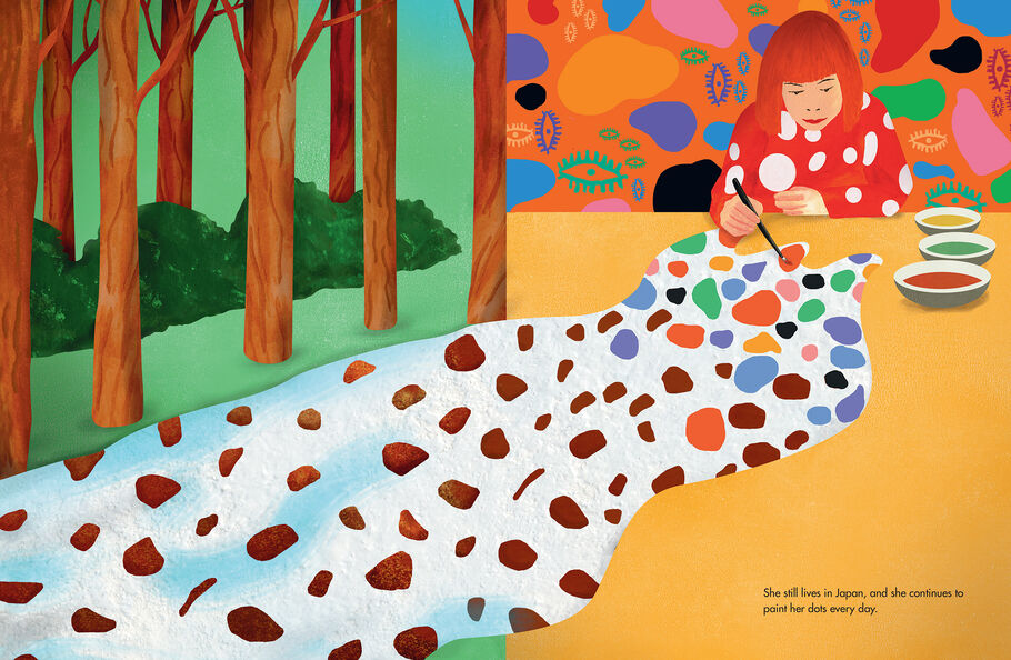 Yayoi Kusama Children's Book Tells the Story of Her Legendary