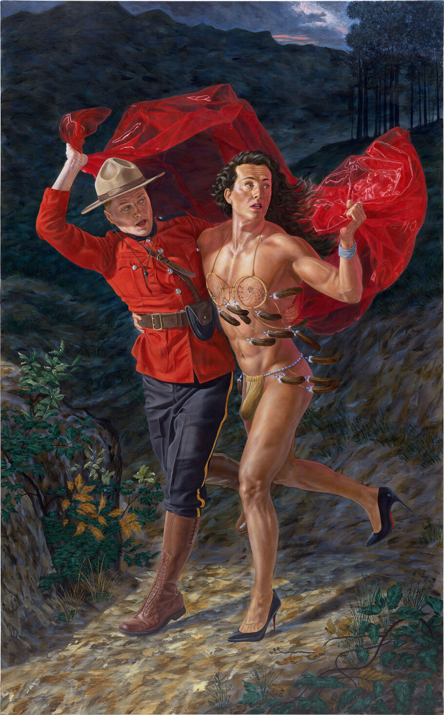 Kent Monkman, The Storm, 2020. Courtesy of Phillips.