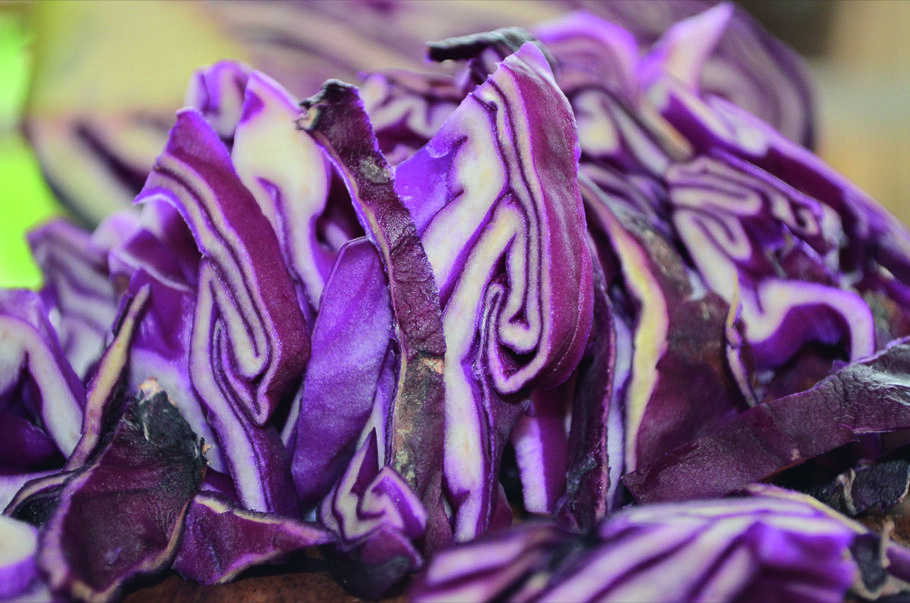 HOW TO MAKE NATURAL DYE WITH RED CABBAGE, ORGANIC COLOR