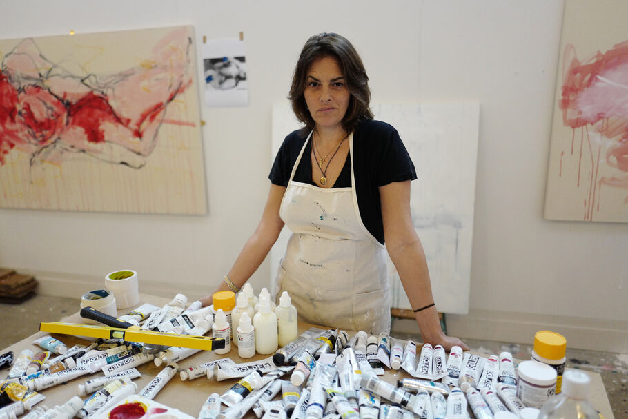 Tracey Emin Pushes Her Art Forward through a Marriage to a Stone | Artsy