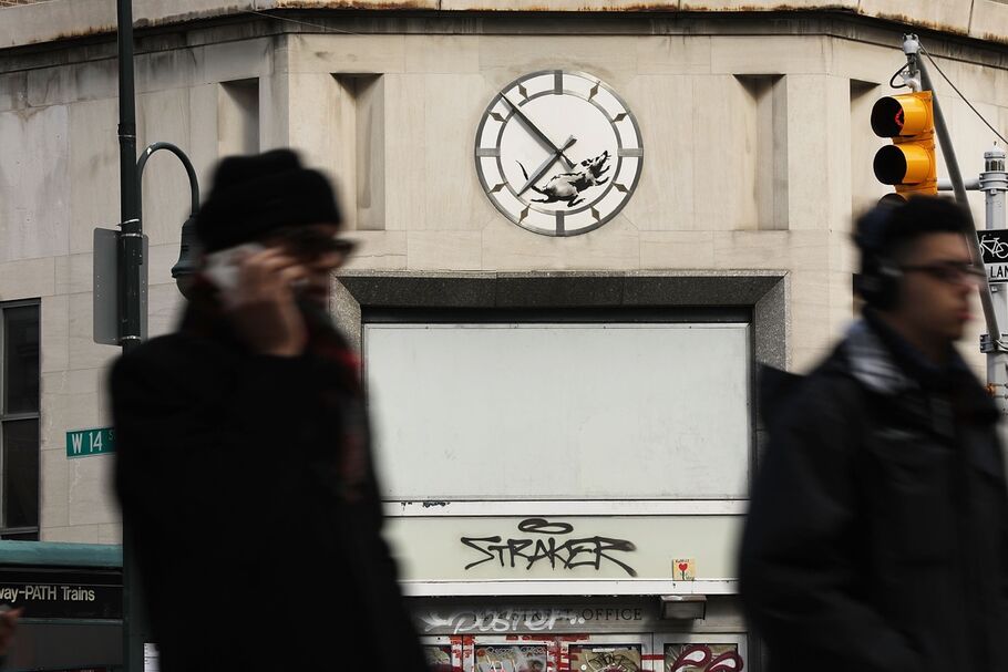 Want to Buy a Banksy? This Building Comes With It. - The New York Times