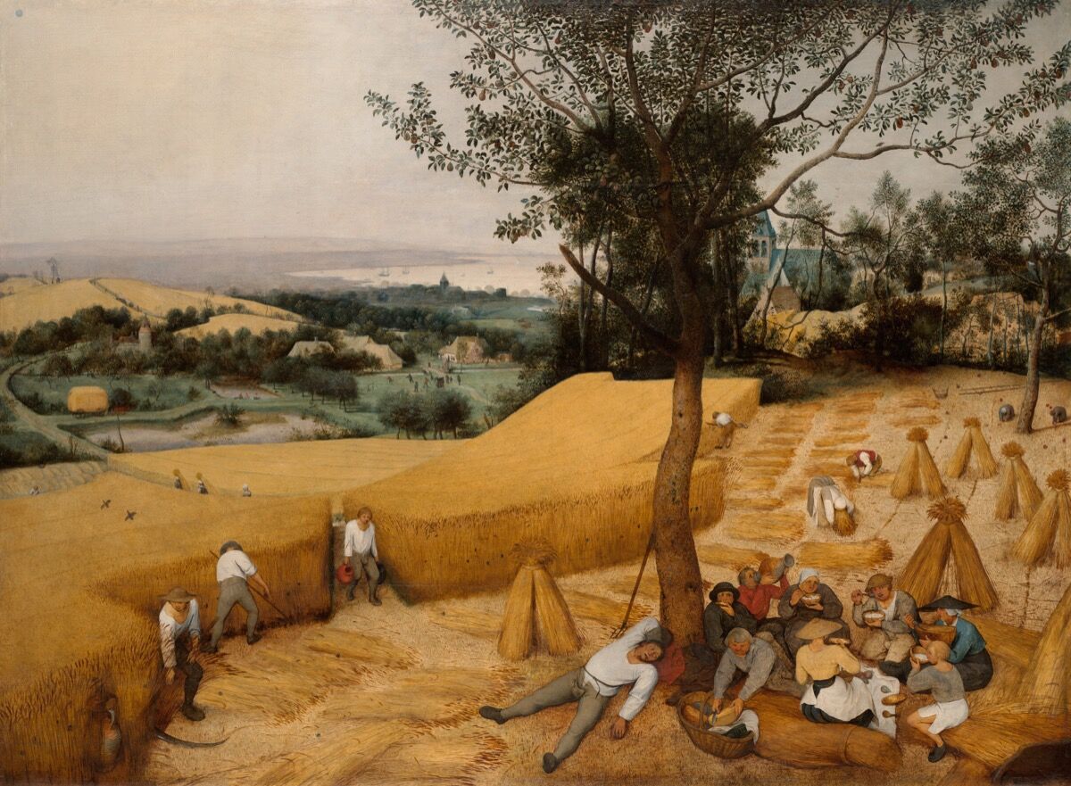 Pieter Bruegel the Elder, The Harvesters , 1565. Courtesy of The Metropolitan Museum of Art.
