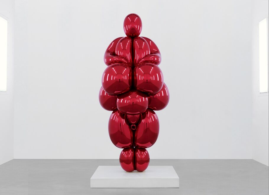 Jeff Koons Sculpture Sells for $8 Million through David Zwirner's