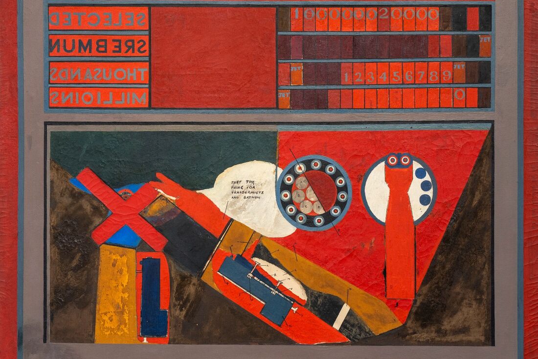 British Pop artist Peter Phillips dies at 83. British Pop artist Peter Phillips dies at 83.