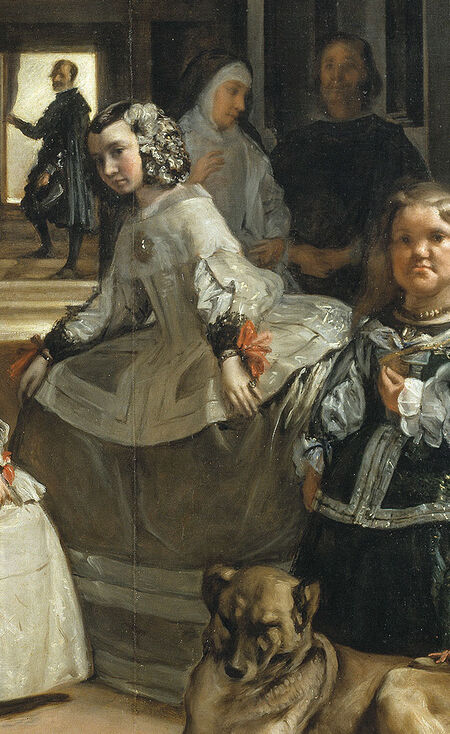 Las Meninas or The Family of Philip IV, c.1656 (detail)