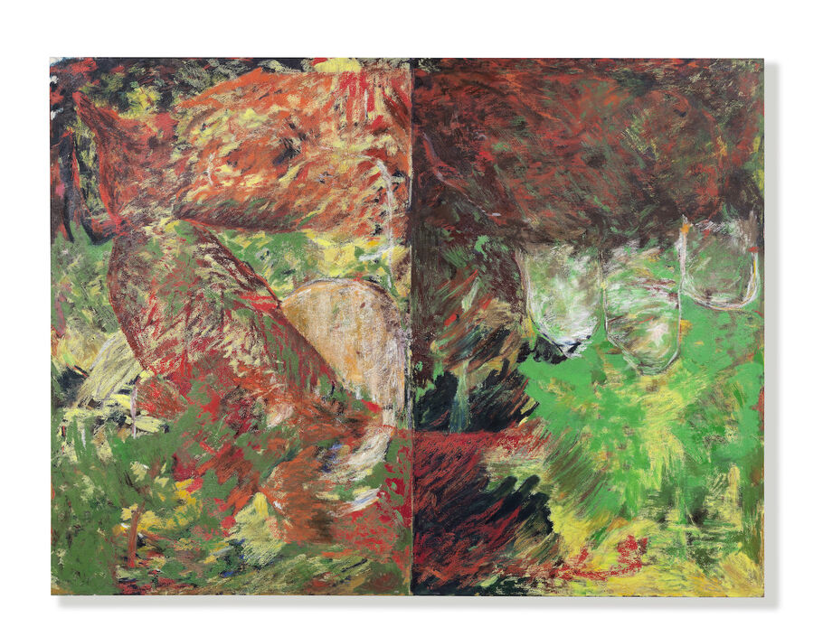 Rachel Jones, Spliced Structure (7), 2019. Courtesy of Bonhams.