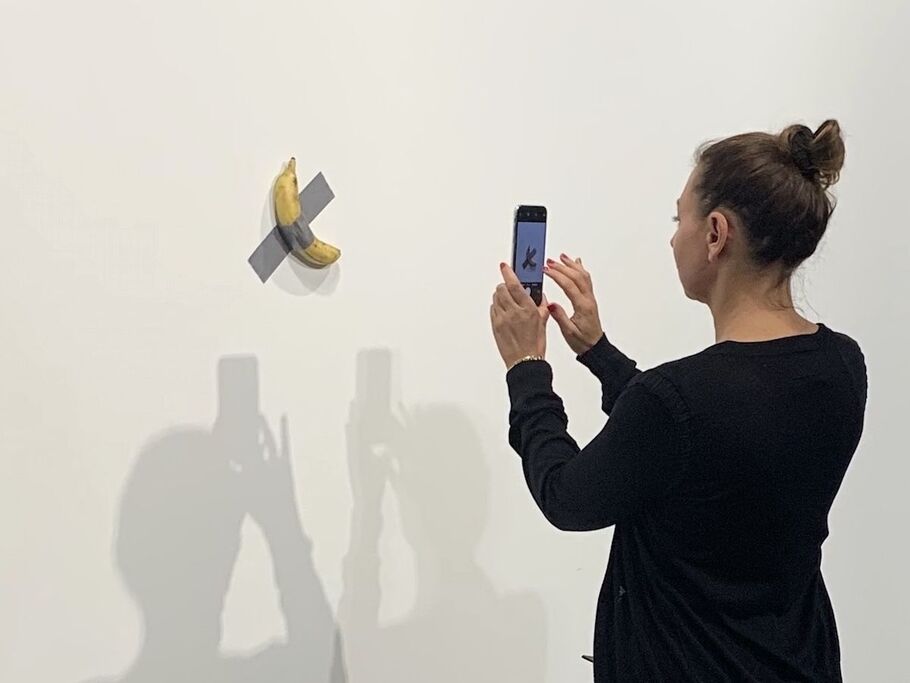 Maurizio Cattelan's “Comedian” is Acquired by the Guggenheim | Artsy