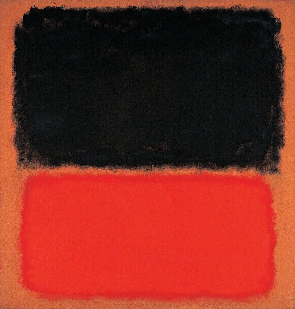 Mark Rothko | Untitled (Black and Orange on Red) (1962) | Artsy