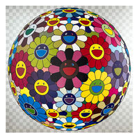 Takashi Murakami Flowerball Soccer Ball With Bag Art Multiple 