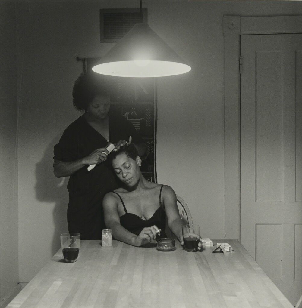 Revisiting Carrie Mae Weemss Landmark Kitchen Table Series Artsy