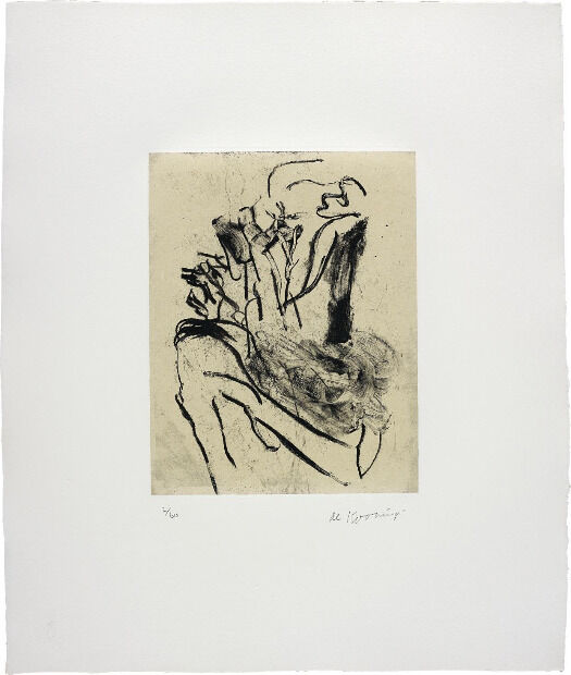 Seventeen Lithographs for Frank O'Hara: one plate