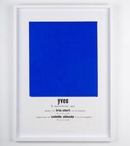 Yves Klein Yves Klein (from), Yves le Monochrome (2015) Artsy