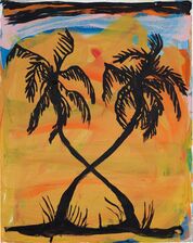 Sold at Auction: Josh Smith, Josh Smith (b.1976) & Massif Central Palm Tree