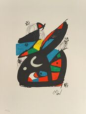 Joan Miró  Sans le soleil, malgré les autres astres, il ferait