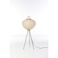 Lámpara de pie Isamu Noguchi Akari Light Sculpture Modelo UF4-L8, Japón Lámpara de pie Isamu Noguchi Akari Light Sculpture Modelo UF4-L8, Japón