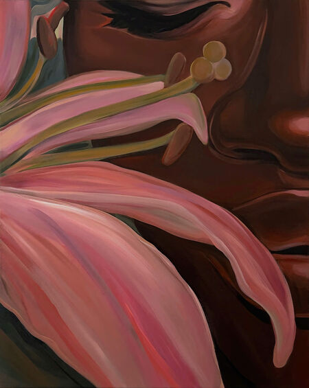 Megan Gabrielle Harris, ‘ Stargazer’, 2023, Painting, Acrylic on canvas, OOA GALLERY (Out of Africa Gallery)