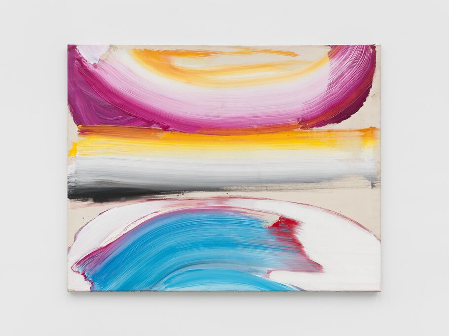 Ying and Yang (1989) de Ed Clark, na White Cube