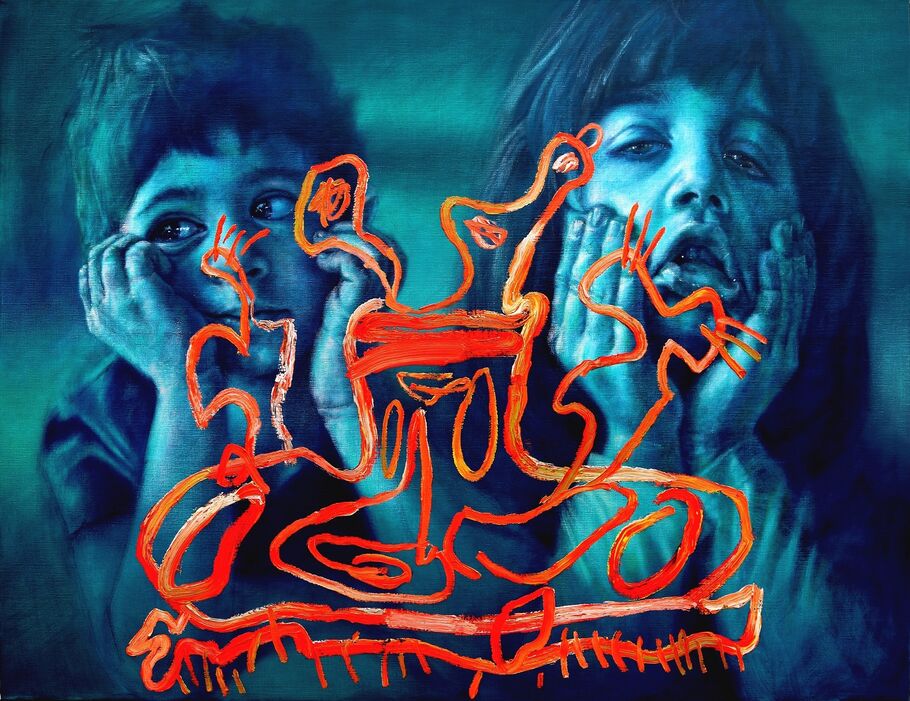 Sara Shamma, ‘Untitled’, 2018, Painting, Oil on canvas, Mark Hachem Gallery