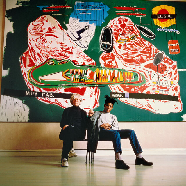 Andy Warhol and Jean-Michel Basquiat: two Americans in Paris