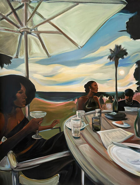 Megan Gabrielle Harris, ‘Paraiso ’, 2024, Painting, Acrylic on canvas, OOA GALLERY (Out of Africa Gallery)