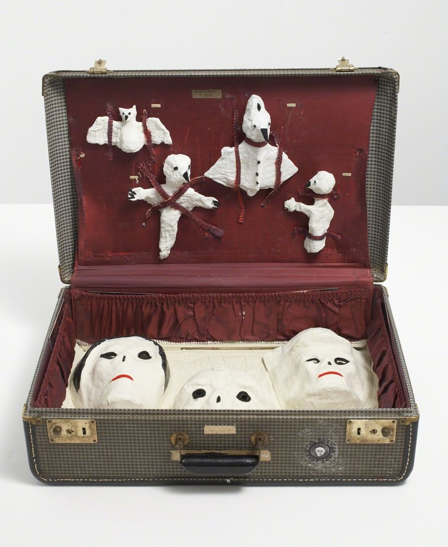 Artist Briefcase Old Artistic Suitcase Art Bag Travel