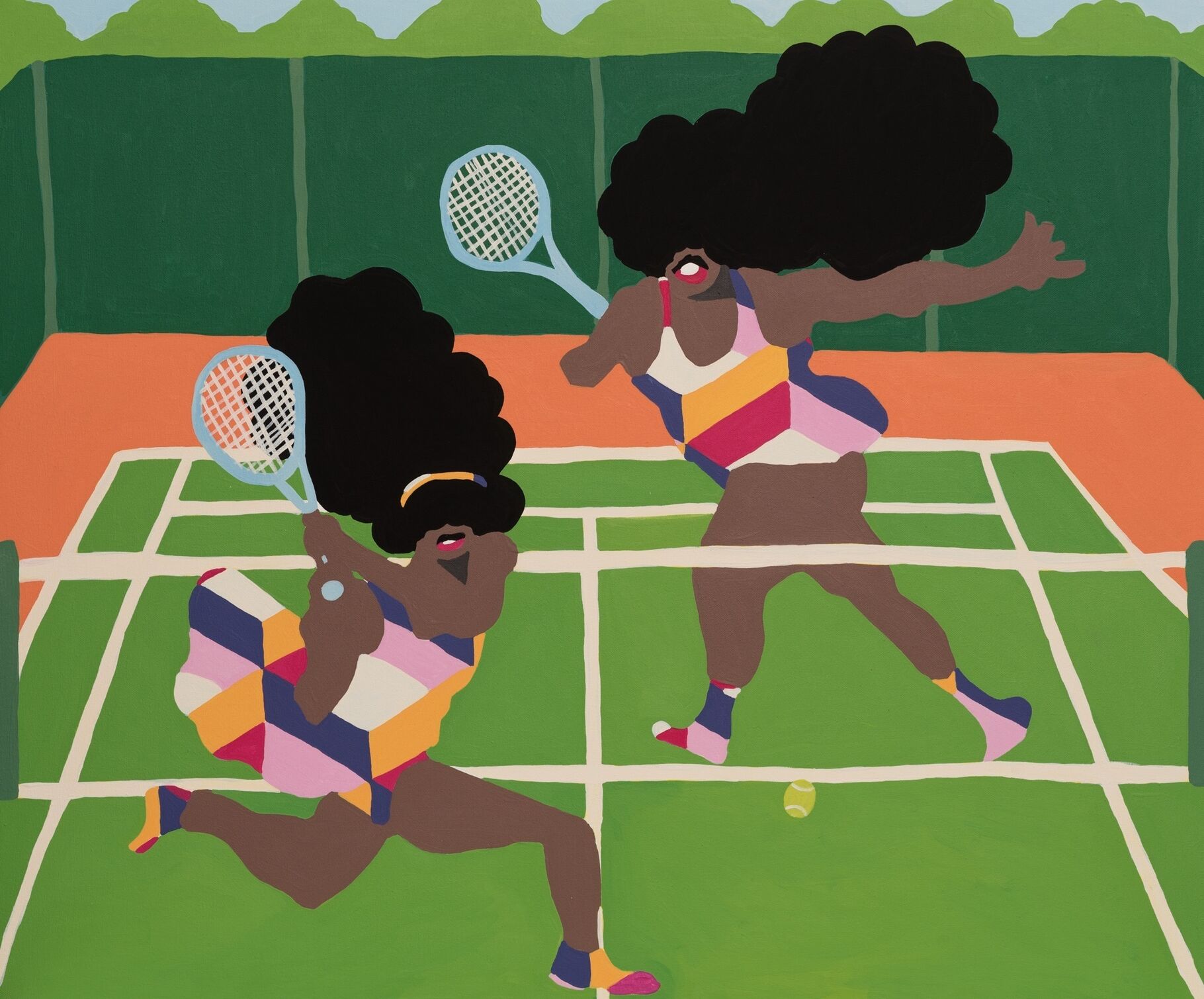 Sheena Rose’s Playful Paintings of Black Athletes Defy Expectations | Artsy