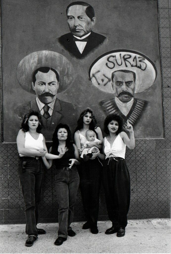 Cholas I (con Zapata y Villa), White Fence, East L.A.