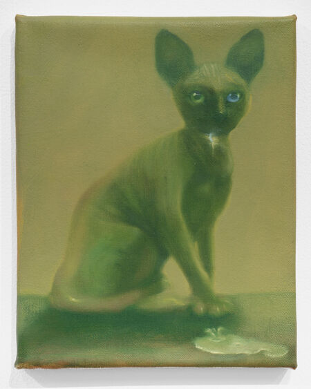 Emiliana Henriquez, ‘Evil Eye’, 2024, Painting, Oil on canvas, Half Gallery