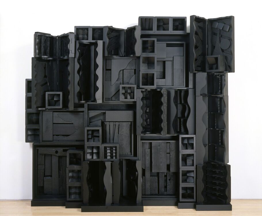 Louise Nevelson, ‘Cascade’, 1964, Sculpture, Wood and paint, San Francisco Museum of Modern Art (SFMOMA)