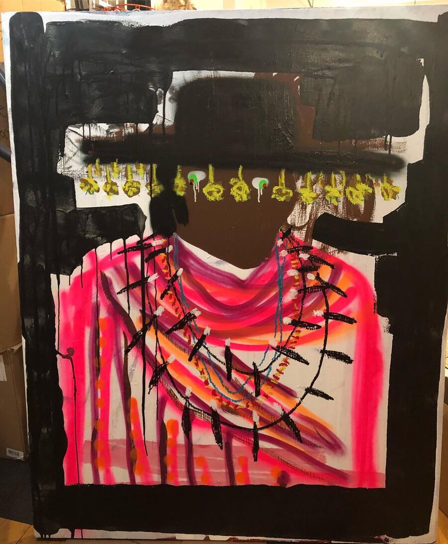 Rapper Action Bronson on His Prolific, Therapeutic Painting Practice ...