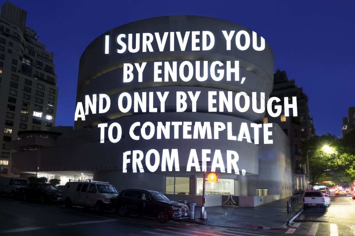 Why Jenny Holzer’s Text Art Still Matters | Artsy