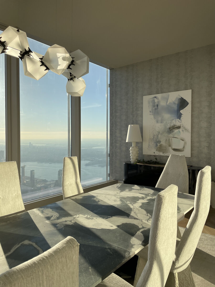 Illustration of Penthouse Apartments With Notorious Art Statement