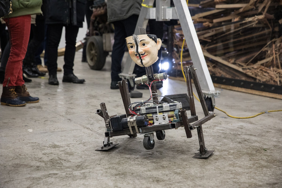 Shocking Robotics Development This Artist Builds High-Tech Robots—Then Has Them Attack Each Other | Artsy