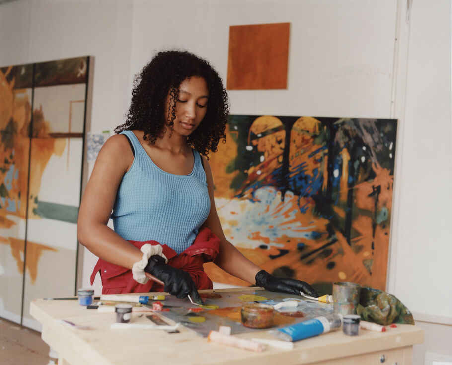 Rising London Artist Hettie Inniss Creates Radiant Paintings Inspired ...