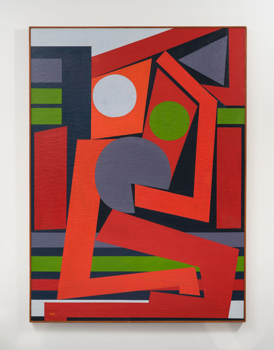 Puseyi Late Painter Mavis Pusey’s Geometric Abstractions Were Always Ahead of ...