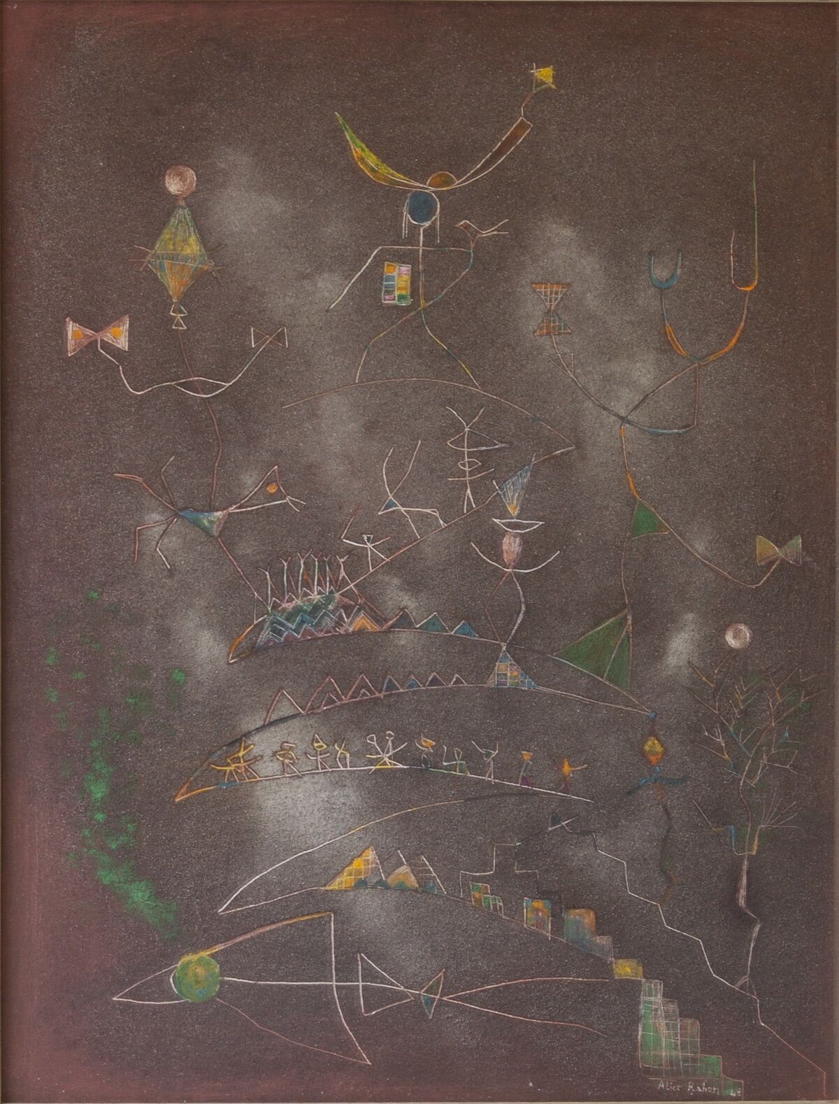 Two Paintings by Surrealist Alice Rahon Acquired by Art Institute of ...