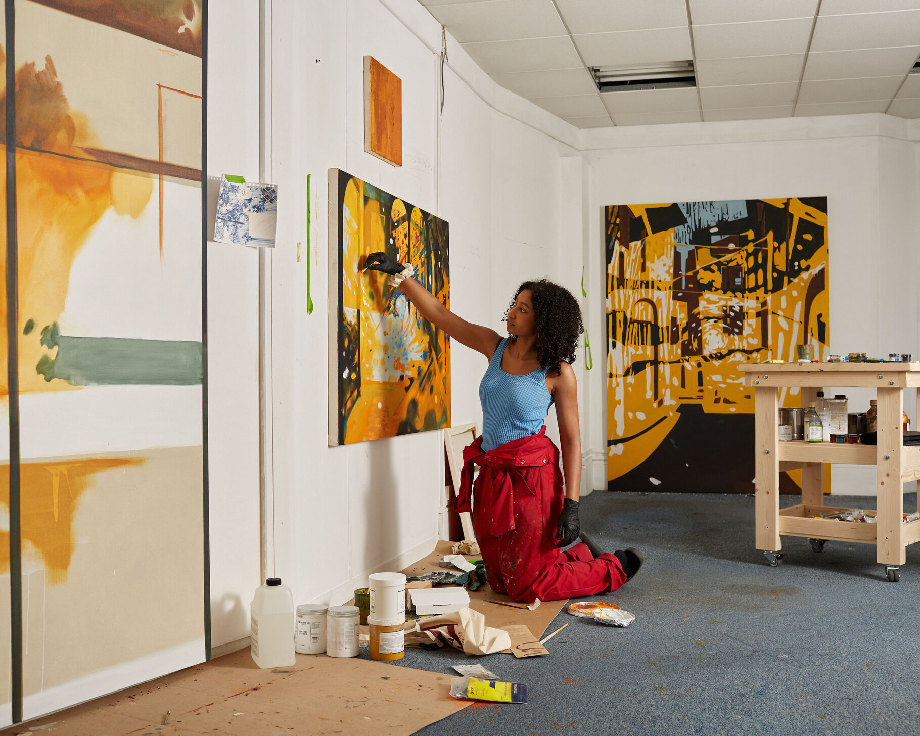 Rising London Artist Hettie Inniss Creates Radiant Paintings Inspired ...