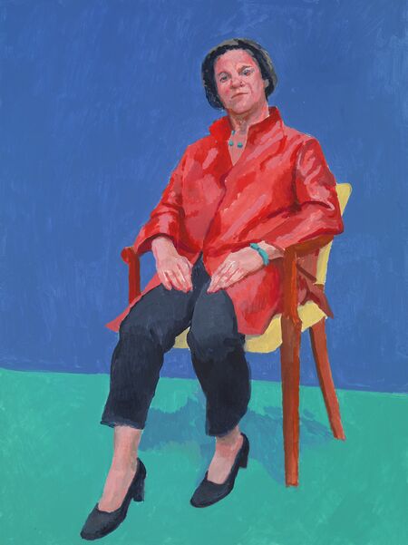 What It s Like To Sit For David Hockney Artsy what-it-s-like-to-sit-for-david-hockney-artsy