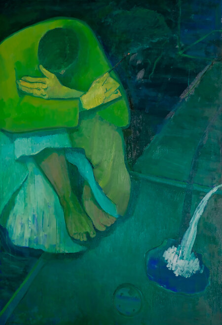 Huang Zhe 黄喆, ‘All ultimately fades into emptiness’, 2023, Painting, Oil on canvas, AAIE Gallery