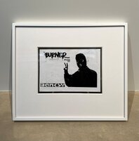 Stampa artistica su tela di BanKSY Mobile Lovers, 50,8 x 76,2 cm Stampa artistica su tela di BanKSY Mobile Lovers, 50,8 x 76,2 cm