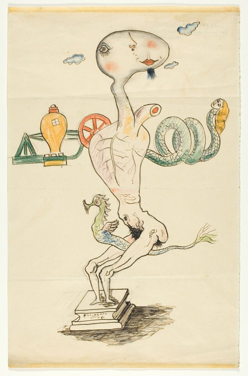 Exquisite Corpse Simple Explaining Exquisite Corpse, the Surrealist Drawing Game That Just Won ...