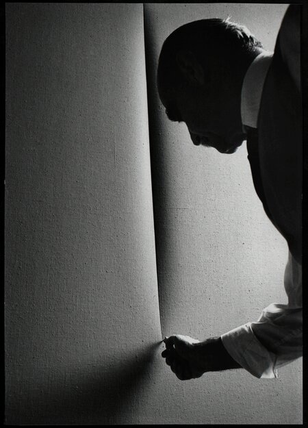 Spatialism Lucio Fontana’s Cut Paintings Opened up Art’s Possibilities | Artsy
