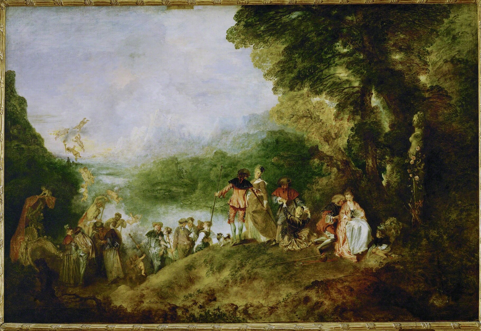 Watteau Back Rococo 10 Artworks That Defined the Rococo Style | Artsy