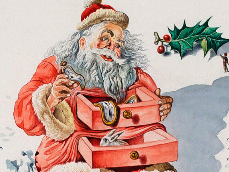 Hallmark Once Gave Works By Rockwell And Dali To The Masses Artsy