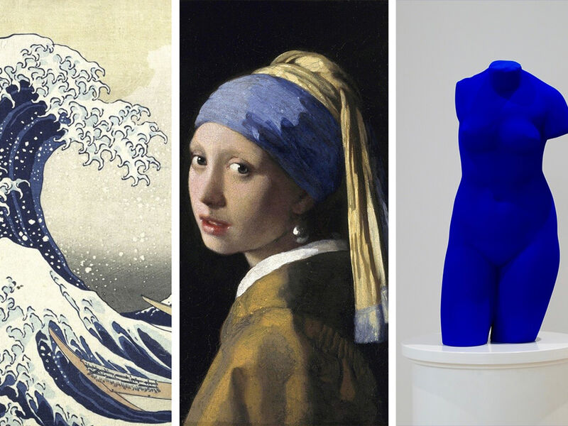 A Brief History Of Blue Artsy