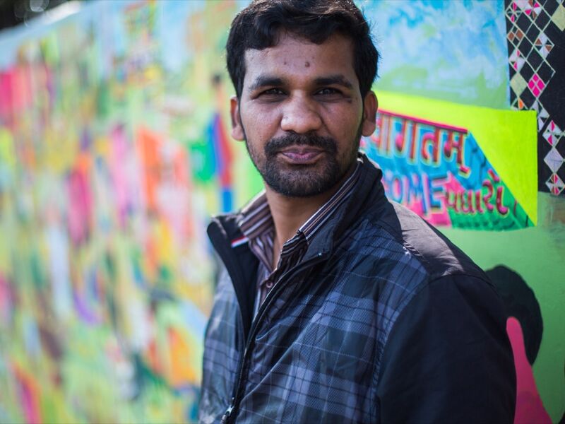 How A Delhi Street Food Vendor Broke Into The Art World Artsy