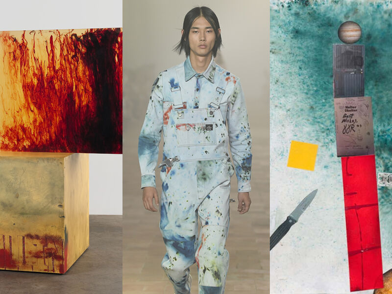 Sterling Ruby S Wild Paintings Sculptures And Collages Explained Artsy