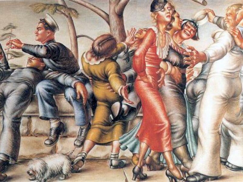 Paul Cadmus S The Fleet S In Caused A National Scandal Artsy